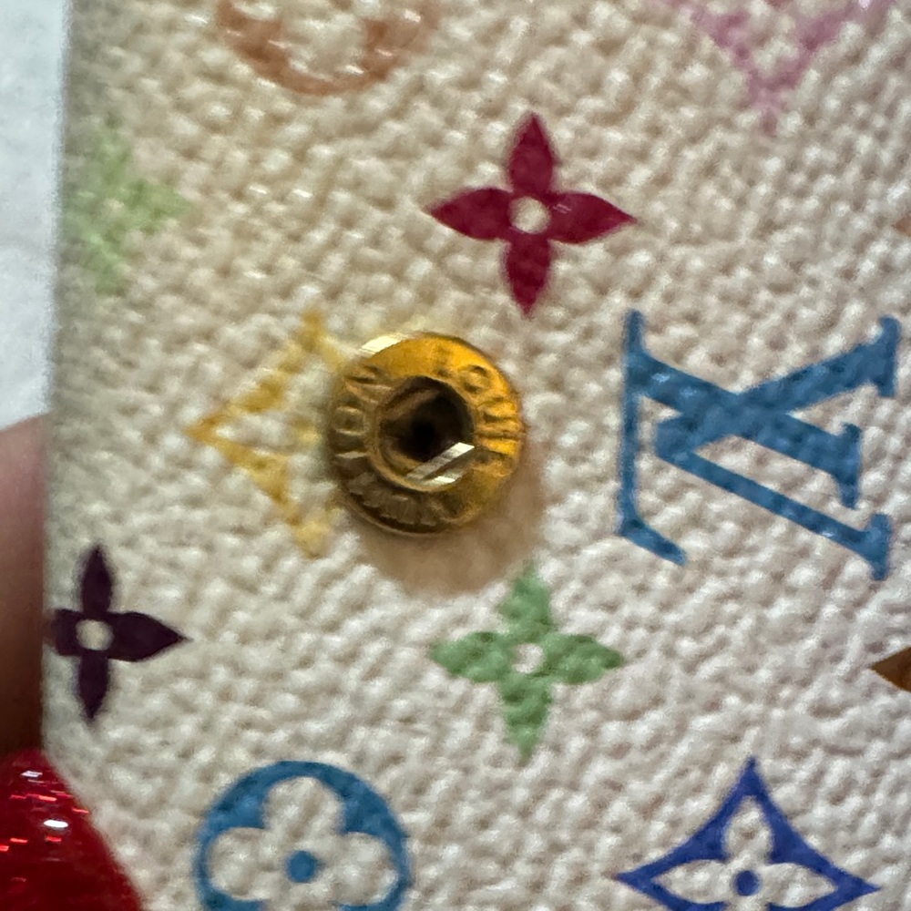 Louis Vuitton pink Murakami Multicolor Monogram 🔑 holder with box - Picture 12 of 15